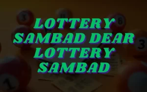 lottery sambad dear lottery sambad